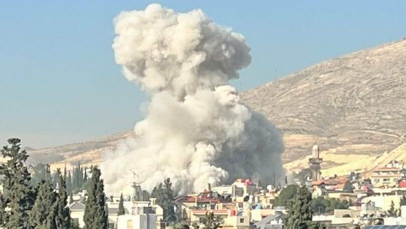 Israeli Strike Hit Highly-Secured Neighborhood In Syria’s Damascus (Videos)