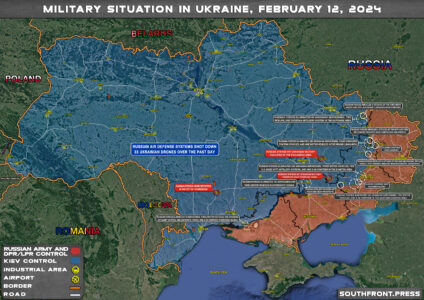 Military Situation In Ukraine On February 12, 2024 (Map Update)