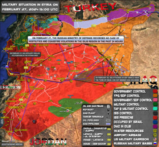 Military Situation In Syria On February 27, 2024 (Map Update)