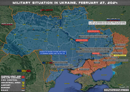Military Situation On Ukrainian Frontlines On February 27, 2024 (Map Update)