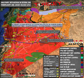 Military Situation In Syria On February 28, 2024 (Map Update)
