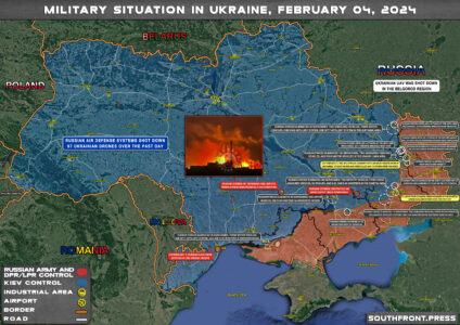 Military Situation In Ukraine On February 4, 2024 (Map Update)