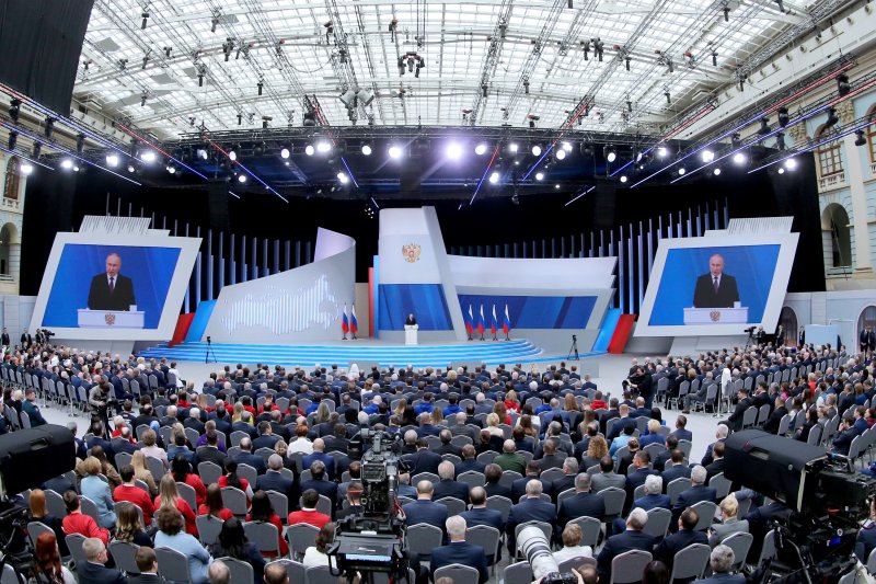 Putin Appealed To Federal Assembly And To Whole World
