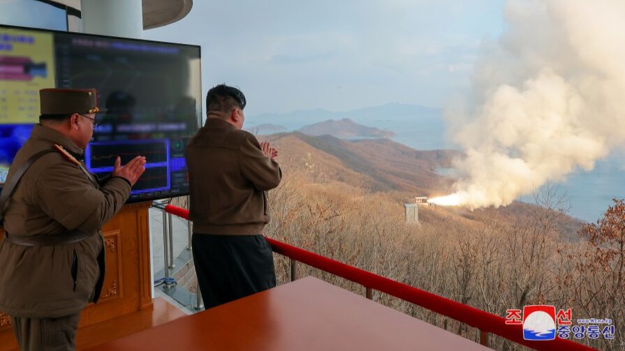 North Korean Leader Oversaw Test Of Intermediate-Range Hypersonic Missile Engine (Photos)