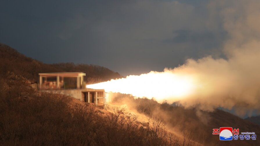 North Korean Leader Oversaw Test Of Intermediate-Range Hypersonic Missile Engine (Photos)