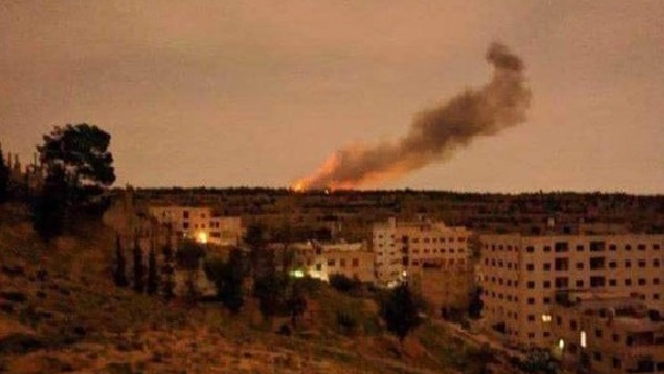 Suspected Israeli Strikes Hit Military Sites Near Syria’s Damascus (Photos)
