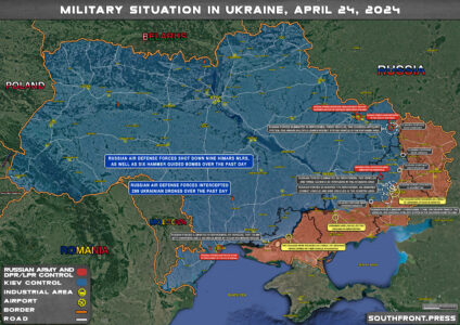 Military Situation On Ukrainian Frontlines On April 24, 2024 (Map Update)