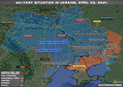 Military Situation On Ukrainian Frontlines On April 3, 2024 (Map Update)