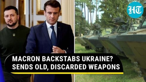 France Sending Obsolete Weapons To Ukraine