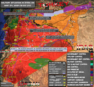 Military Situation In Syria On May 4, 2024 (Map Update)