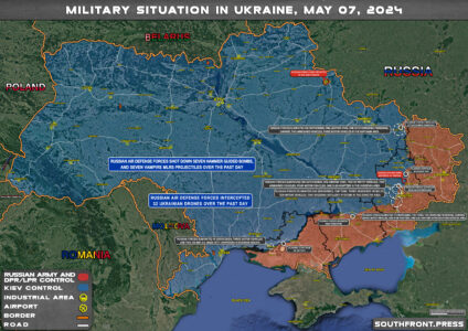 Military Situation On Ukrainian Frontlines On May 7, 2024 (Map Update)